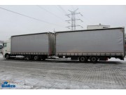 DAF XF 460 + прицеп штора 